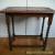 C19th Victorian Gothic Revival Carved Oak Side Table [small/occasional/coffee] for Sale